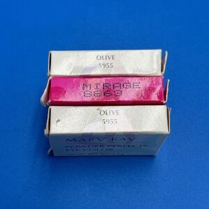 Lot of 3 Mary Kay Powder Perfect Eye Color 2 Olive 5955 1 Duet Mirage 8863